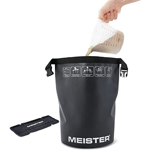 Meister BEAST Portable Sand Kettlebell - Soft Sandbag Weight - 35lb / 15.9kg - Black | Soft-sided kettlebell w/ oversized neoprene handle for swings, squats, presses, pulls and more. Ideal for home and travel