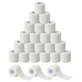 Sensi Wrap Grip Cover Sports Self Bandage Rolls 2-inch x 5-Yards 24pcs (White) - color: White