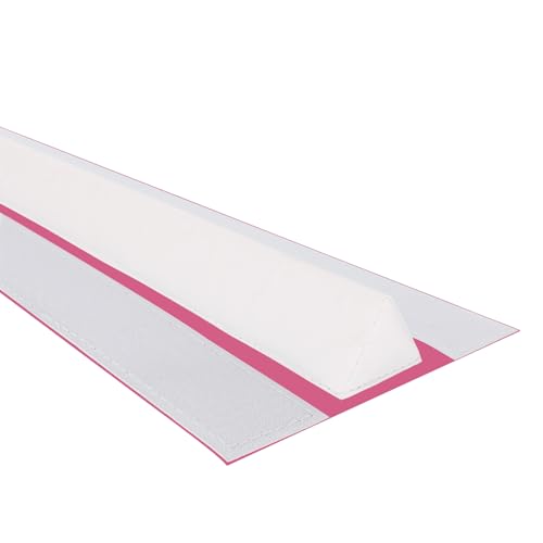 3.3ft Length Air Track Connector Mat Connector Air Track Connector Tape Strips for Air Tumble Track,Gymnastics Connector for Inflatable Airtrack Tumbling Gymnastic/Yoga/Taekwondo Mat - color: Pink
