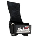 Schiek Sports Model 1907 Platinum Edition Ultimate Grips - 3 in 1 Weight Lifting Straps Wrist Wraps and Grip Pads - color: Black, size: Medium
