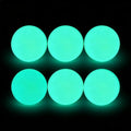 6PCS Glow in The Dark Lacrosse Ball, 8" Street Hockey Balls Training Sport Ball for Indoor Outdoor Sports Night Practice