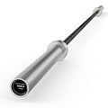 PAPABABE Olympic Barbell, 4ft/5ft/6ft/6.5ft Straight Barbell Womens Olympic Barbell for Strength Training and Technique Adjusting, 2 inch Olympic Bar with Moderate Knurling For Bench Press, Squats Curls Deadlifts Weightlifting - color: 6.5ft Elite BlackSi