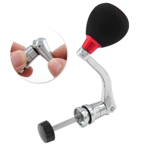 Fishing Spinning Reel Handle - color: Red, size: Large