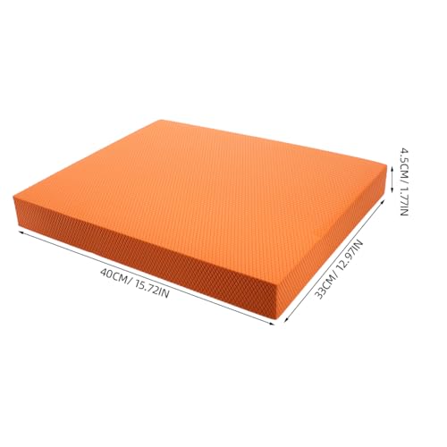 Balance Pad Stability Trainer Pad TPE Exercise Mat for Core Training Yoga Rehabilitation Knee Support Anti Slip Base 15.74 X 12.99 X 1.77 in Portable for Home Gym Outdoor
