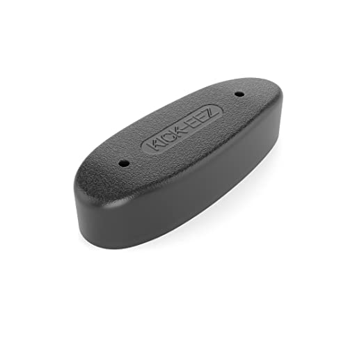 KICK-EEZ Magnum Grind To Fit Recoil Pad Black 1 7/8" X 5 1/4" X 1 3/8" | Screw-On Backing For Shotgun or Rifle | Butt Stock Pads Shooting Accessories