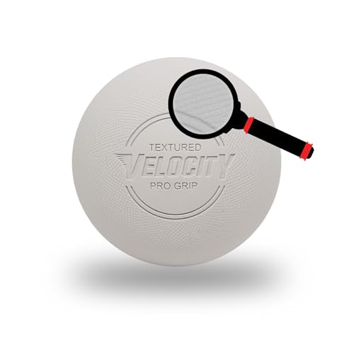 Velocity Pro Grip Lacrosse Balls - 6, 12, 18, 60 and 120 Packs - Certified for Youth, Club, High School, CLA, and College Game Play - color: White, size: 6 Balls
