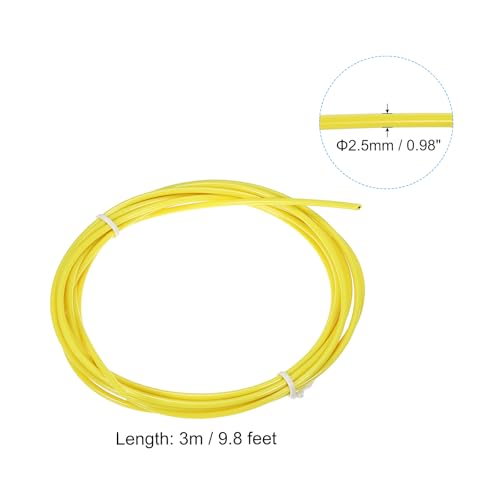 PATIKIL Speed Jump Rope Replacement Cable, Professional Skipping Rope Steel Wire Replace for High Speed Jump Ropes - color: Yellow