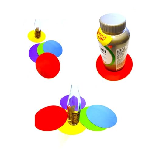 4pcs Rubber Jar Opener Bottle Gripper Non Slip Pad Multi-function Can Opener for Seniors with Arthritis Weak Hands (Circle One) - color: Circle One