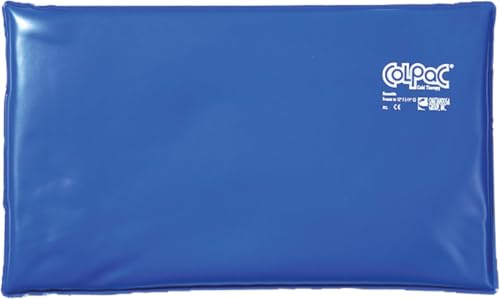 Chattanooga ColPac-Reusable Gel Ice Pack-Oversize Large Ice Pack-11 in x 21 in (28 cm x 53 cm)-Cold Therapy-Knee, Arm, Elbow, Shoulder, Back-Aches, Swelling, Bruises, Sprains, Inflammation (Pack of 5) - size: 11x21 Inch (Pack of 5)