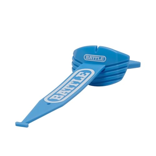 Battle Speed XL Football Mouthguard with Connected Thick Strap, Advanced Composite, No Boil, for Braces, Maximum Breathability, Youth and Adult (Columbia Blue) - color: Columbia Blue