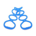 Resistance Bands for Working Out, Adjustable 7-Ring with Handles, Exercise Stretch Bands for Women&Men Fitness,Pilates,Yoga and Physical Therapy