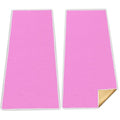Hot Yoga Towel Non-Slip, 2 Pack Thick & Soft Yoga Mat Towel, Sweat Absorbent, with Grip Dot, 72" x 26", Yoga Towel for Hot Yoga, Pilates, Fitness and Gym Workouts, Light Purple