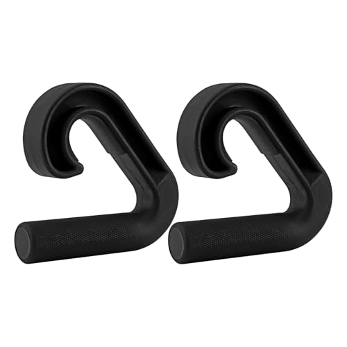 Neutral Grip Pull Up Handles Attachment for Pull up Bars, Barbells & Resistance Bands, Ergonomic, Portable, Durable Handles with Non-Slip Design for Home Gym