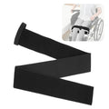 Wheelchair Thigh Leg Strap with Handle, One Handed Release Wheelchair Strap Seat Belt Leg Support Strap for Elderly Dementia Paralysis Parkinson's - size: 1PCS With Handle