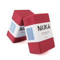 Muka Yoga Blocks 4x6x9 Inch, High Density EVA Foam Yoga Brick for Meditation, Pilates - color: Red, size: 2 pack