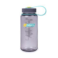 Nalgene 16 oz Wide Mouth Water Bottle | Slim Cup Holder Size, BPA-Free, Durable & Leak Proof, Lightweight Travel Bottle, Aubergine - color: Aubergine, size: 16 Ounces