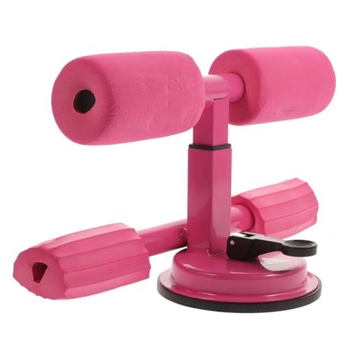 Abdominal Trainer Machine Exercise Bar Suction Cup Sit-up Aid Fitness Bar for Home Exercise Random Color