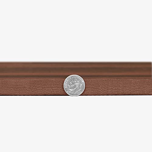 IncStores Premium Soft Wood Print Foam Flooring Tiles | Interlocking Foam Tiles for Home, Gym, Training and Yoga | 3/8 and 5/8 Inch - color: 5/8" - Textured Mocha, size: 24 Sq Ft