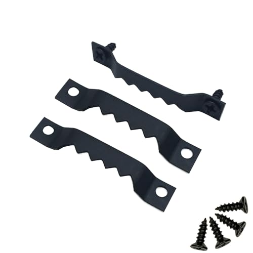 150 Pack Small Sawtooth Picture Hangers Steel Picture Hangers Picture Frames Hangers with Screws Picture Hang Solutions, for Hanging Clock Paintings Artwork Picture Frame Hook Photos (Black ) - color: Small Black -150 Pack