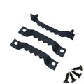 150 Pack Small Sawtooth Picture Hangers Steel Picture Hangers Picture Frames Hangers with Screws Picture Hang Solutions, for Hanging Clock Paintings Artwork Picture Frame Hook Photos (Black ) - color: Small Black -150 Pack