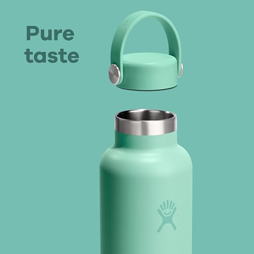 Hydro Flask Water Bottle - Insulated Stainless Steel - Non Spill, Leakproof in 21 Oz Harbor Blue - color: HARBOR BLUE, style: 21 Oz