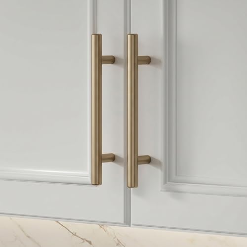 homdiy 15Pack 2-1/2in Cabinet Handles Champagne Bronze Kitchen Cabinet Pulls Drawer Pulls for Dresser Drawers - color: Champagne Bronze, size: 2-1/2in hole centers