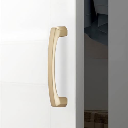 10 Pack 3 inch Champagne Bronze Kitchen Cabinet Handles Cabinet Pulls Gold Drawer Pulls Kitchen Cabinet Hardware Handles Dresser Handles - color: Champagne Bronze, size: 3" Hole Center（76mm）