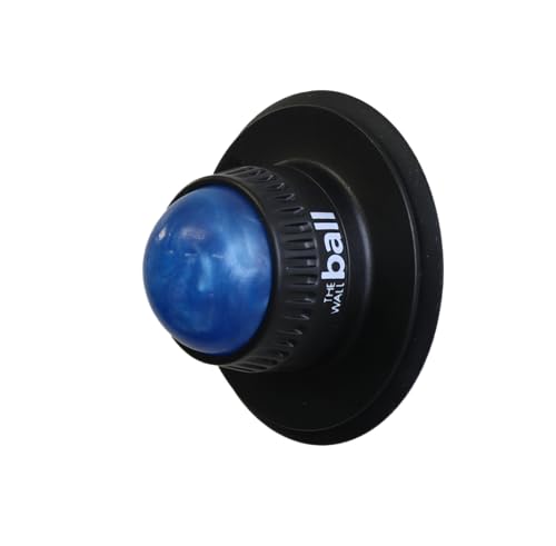 Relaxus The Wall Ball - Versatile 3-in-1 Mountable Massage Roller with Strong Suction for Hands-Free Use