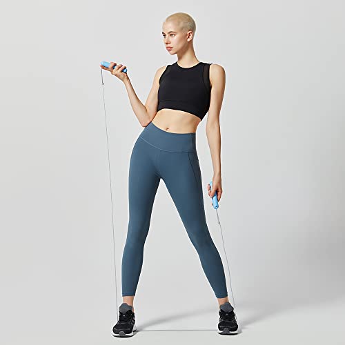 Tangram Smart Rope Rookie – Smart Jump Rope with Counter & App, Bluetooth Fitness Tracker, Adjustable Jump Rope for Weight Loss, Cardio, HIIT & Home Workouts - color: Coral
