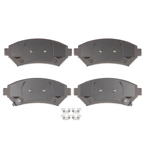 ECCPP D699-7574 Front Ceramic Disc Brake Pad Set Fit For Buick Century 1997-2005,For Buick LeSabre 2000-2005,For Buick Park Avenue 1997-2005,For Buick Regal 1997-2004,For Pontiac Trans Sport 1997-1998 - style: D699 [4pcs]
