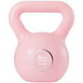 KHTO Kettlebells Fitness Exercise-Pink Strength Training Kettlebell Sets,Dumbbell Weights for Home Gym Equipment - style: 15LB