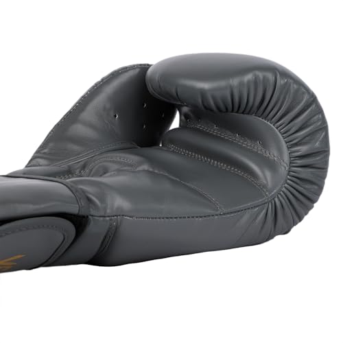 Venum Contender 1.5 Kids Boxing Gloves - color: Graphite/Gold, size: 8-Ounce
