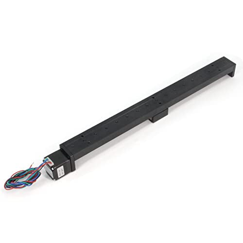 1PCS Mini Linear Rail Guide Slide Actuator T6x1 Lead Screw with NEMA11 Stepper Motor, 300mm Effective Stroke Length for DIY CNC Router Parts X Y Z Linear (Size:300mm) - size: 300mm