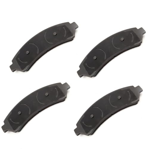 ECCPP D726-7593 4pcs Front Ceramic Disc Brake Pad Set Fit For Chevrolet Blazer 1997-2005,For Chevrolet S10 1998-2004,For GMC Jimmy 1997-2005,For GMC Sonoma 1998-2004,For Isuzu Hombre 1998-2000 - style: D726 [4pcs]