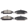 ECCPP D727-7594 4pcs Front Ceramic Disc Brake Pad Set Fit For Chevrolet Classic 2004-2005,For Chevrolet For Malibu 1997-2003,For Oldsmobile Alero 1999-2004,For Oldsmobile Cutlass 1997-1999 - style: D727 [4pcs]
