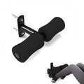 Wall Mounted Sit Up Bar Sit-ups Foot Holder, Sit Up Exercise bar, Nordic Hamstring Curl, Sit Up Assistant Device Abdominal Core Workout