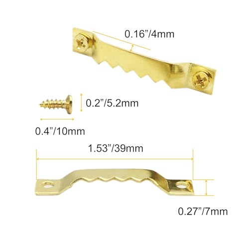 50 Pack Small Sawtooth Picture Hangers Steel Picture Hangers Picture Frames Hangers with Screws Picture Hang Solutions, for Hanging Clock Paintings Artwork Picture Frame Hook Photos(Gold) - color: Small Gold -50 Pack