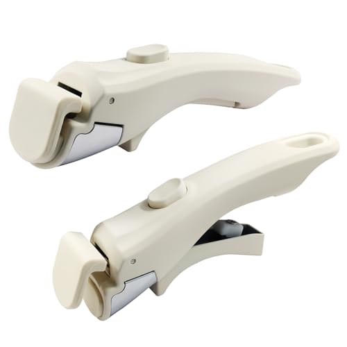 2pcs Removable Pot Handles, Cream Beige, 7.5" | Heat-Resistant, Detachable Replacement Handle, Universal Fits for All Cookware Pans & Pots - color: Cream Beige