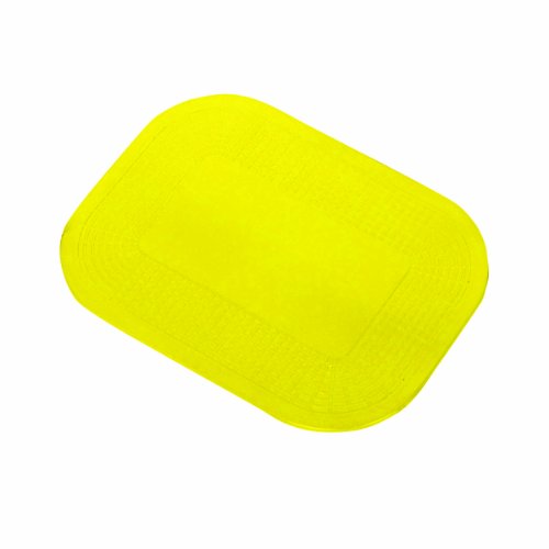 Dycem Non-Slip Mat, Ideal Daily Living Aid for Independent Living and Caregivers, Designed to Address Stabilization and Gripping Problems Found Around the Home, Yellow Textured Pad 10" x 14" x 1/8"