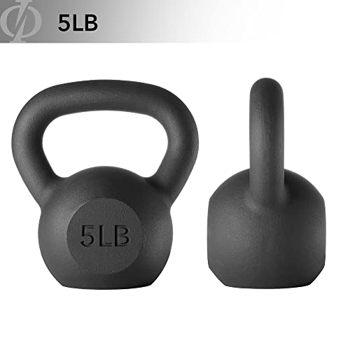 Philosophy Gym Cast Iron Kettlebell Weights - style: 5 lbs