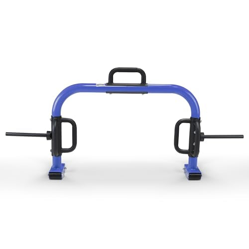 CAP Deluxe Open Trap Bar - Dual Grip Hex & Shrug Bar for Weightlifting - color: Blue