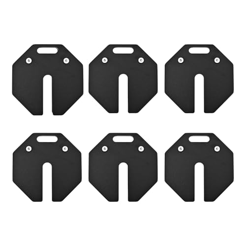Adjustable Dumbbell Weight Plates, Each 5lb Durable Versatile - size: 30 LBS