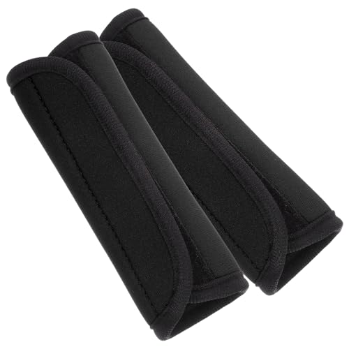 HANABASS 2 Pack Barbell Grips Weightlifting Dumbbell Handles Pad Thick Bar Wrap Cushion for Powerlifting Strength Training Horizontal Bars Cover Anti-slip Grip Support