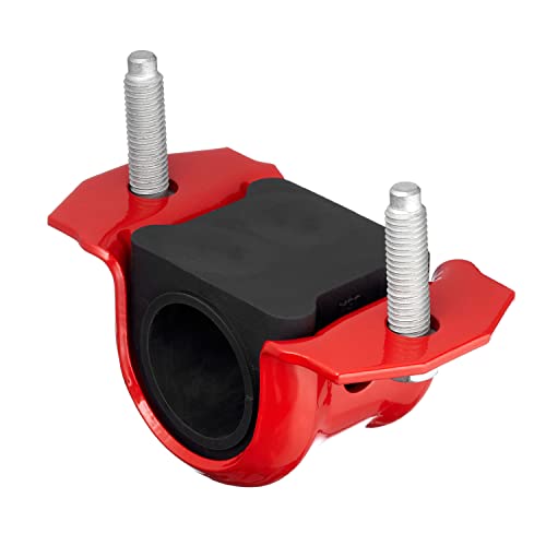 6 PC Front Sway Bar Link Kit + Code Red Extreme Bracket/Bushing Kit FITS Ram 1500 2WD 2002-2010, Ram 2500 3500 2WD 2003-2010, Bushings Made In USA K7400 K7353-32 mm Stabilizer Bar