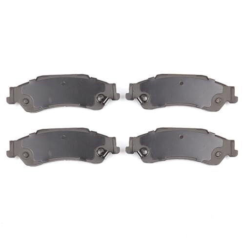 ECCPP D729-7596 4pcs Rear Ceramic Disc Brake Pad Set Fit For Chevrolet Blazer 1997-2005,For Chevrolet S10 1998-2004,For GMC Jimmy 1997-2005,For GMC Sonoma 1998-2004,For Isuzu Hombre 1998-2000 - style: D729 [4pcs]