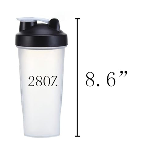 otylzto 2 Pack 28 oz Shaker Bottles for Protein Mixes, Protein Shaker Bottle with Stainless Steel Whisk Ball, Shaker Cup, Protein Bottle, Protein Shake Bottles
