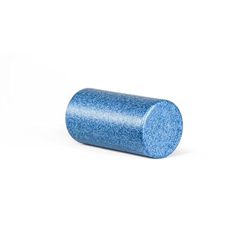 Tone Fitness High Density EPP Foam Exercise Foam Roller for Yoga, Pilates, Stretching, Massage, and Recovery | Multiple Sizes and Colors - color: Blue, size: 12 Inch