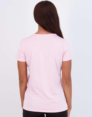 5 Pack Women's Dry Fit Short Sleeve Athletic Gym Workout Running Tops | Available in Plus Size, Exercise, Sports, Fitness, Quick Dry, Cooling, Moisture Wicking, Loose Basic Tees, Yoga, Pilates - color: Set 9, size: X-Small