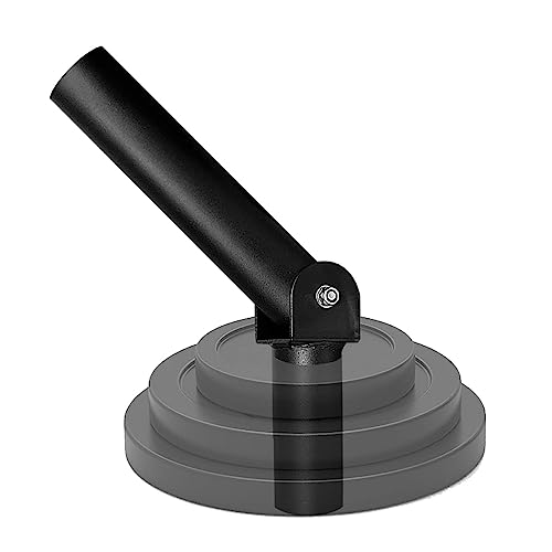 BLUSLM T Bar Row Platform Landmine Attachments for Squate Rack or Wall Mount Fits 2-inch Barbell, Landmine Base Gym Equipment, Power Cage Landmine for Almost of Power Rack - color: Style 1