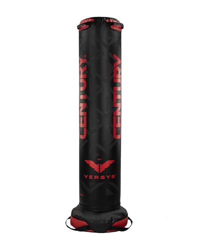 Century Versys Freestanding Punching Bags - Style Options | Soft Base with Stability | Versatile for Throws & Ground Work MMA Training | Low Impact Material | Handle for Clinches & Knee Strikes - style: Versys